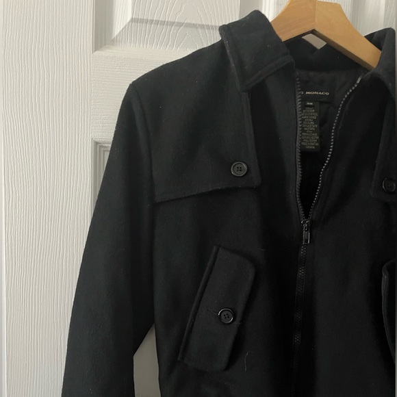Wool Club Monaco bomber coat (medium) - Picture 2 of 4